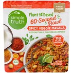 Simple Truth Plant Based Spicy Veggie Masala Bowl