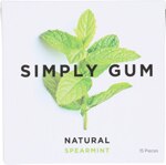 Simply Gum Chewing Gum Spearmint