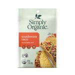 Simply Organic Seasoning Mix Southwest Taco