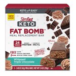 SlimFast Keto Meal Replacement Bar Whipped Triple Chocolate