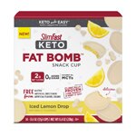 SlimFast Keto Snack Cups Lemon Drop