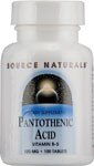 Source Naturals Pantothenic Acid Vitamin B-5
