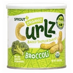 Sprout Organic Baby Food Curlz Baked Broccoli