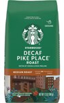 Starbucks Ground Coffee Decaf Medium Roast Pike Place Roast