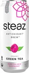 Steaz Green Tea Soda Zero Calorie Iced Green Tea Raspberry