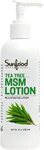 SunFood MSM Lotion Tea Tree