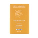 Sunaroma Shea Butter Soap Bar with Frankincense & Vanilla