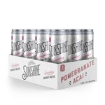 Sunshine Beverages Sparkling Energy Water Pomegranate Acai