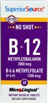 Superior Source No Shot B-12 B-6 & Methylfolate