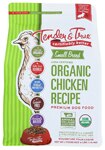 Tender & True Organic Dry Dog Food for Small Breeds Chicken