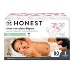 The Honest Company Club Box Diapers Size 1 Rose Blossom - Tutu Cute