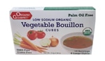 The Organic Gourmet Bouillon Cubes Low Sodium Vegetable