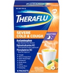 Theraflu Nighttime Severe Cold & Cough Relief Honey Lemon Tea