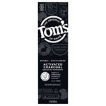 Tom's of Maine Activated Charcoal Anticavity Toothpaste Peppermint