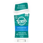 Tom's of Maine Long Lasting Deodorant Aluminum Free Unscented