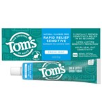 Tom's of Maine Rapid Relief Sensitive Fluoride-Free Natural Toothpaste Fresh Mint