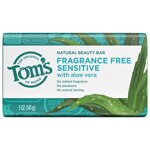 Tom's of Maine Sensitive Natural Beauty Bar Fragrance Free
