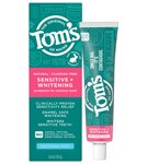 Tom's of Maine Sensitive + Whitening Fluoride Free Toothpaste Soothing Mint