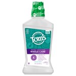 Tom's of Maine Whole Care® Fluoride Natural Mouthwash Fresh Mint
