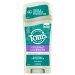 Tom's of Maine Women's Antiperspirant Natural Deodorant Stick Coconut Lavender