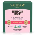 Vahdam India Herbal Tea Hibiscus Rose