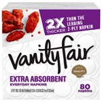 Vanity Fair Entertain Napkins White