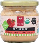 Viana Organic Creamy Sunflower Spread Red Pepper
