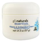 Glonaturals Essentials Collection - Vitamin A Antioxidant Cream with Hyaluronic Acid & DMAE - Non-GMO