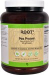 Vitacost-Root2 Pea Protein - Non-GMO and Gluten Free Natural Vanilla