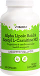 Vitacost Alpha Lipoic Acid & Acetyl L-Carnitine HCl