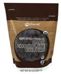 Vitacost Certified Organic Dark Chocolate Chunks - Non-GMO & Gluten Free