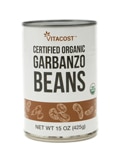 Vitacost Certified Organic Garbanzo Beans - Non-GMO and Gluten Free