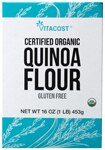 Vitacost Certified Organic Quinoa Flour Gluten Free – Non GMO