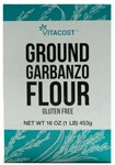 Vitacost Ground Garbanzo Flour - Gluten Free