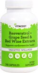 Vitacost Resveratrol + Grape Seed & Red Wine Extracts