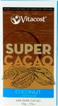 Vitacost Super Cacao Coconut with life'sDHA(R) - 66% Dark Cacao