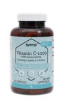 Vitacost Synergy Vitamin C-1000 per serving with L-Lysine & L- Proline