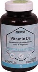 Vitacost Synergy Vitamin D3 with Cultured Nutrients Fruits & Vegetables