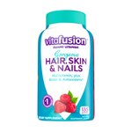 Vitafusion Gorgeous Hair Skin & Nails Multivitamin Natural Raspberry