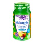 Vitafusion Kids Melatonin Gummies Tropical Peach