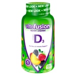Vitafusion Vitamin D3 Gummies Natural Peach & Berry