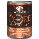 Wellness Core® Canned Dog Food Grain Free Turkey Chicken Liver & Turkey Liver
