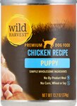 Wild Harvest Chicken Puppy Recipe Wet Dog Food