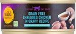 Wild Harvest Grain Free Shredded Chicken in Gravy Recipe Wet Cat Food