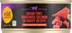 Wild Harvest Grain Free Shredded Salmon in Gravy Recipe Wet Cat Food