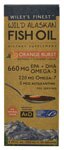 Wiley's Finest Wild Alaskan Fish Oil Liquid Orange Burst
