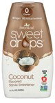 Wisdom Natural SweetLeaf Sweet Drops Flavored Stevia Sweetener Coconut