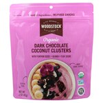 Woodstock Organic Dark Chocolate Coconut Clusters with Pumpkin Seeds, Quinoa and Flax Seeds