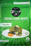 WrawP Organic Veggie Wraps Gluten-Free Paleo Spirulina