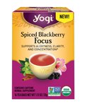 Yogi Focus Tea Spiced Blackberry